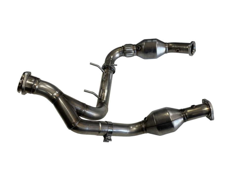 SPD 2021 - 2024 Ford 3.5L Ecoboost F-150 Powerboost Alpha Catted Downpipes