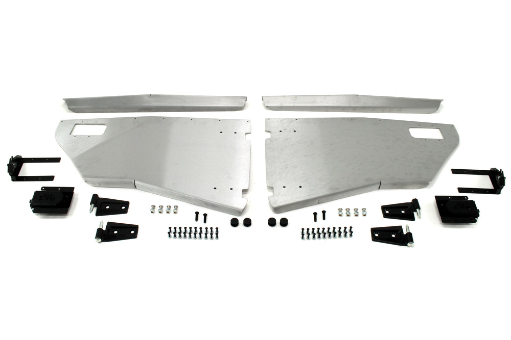 ~(34 lbs. 38X26X8)~ EVO Rear Half Door Set JK 2007-2017 Jeep Wrangler JK JKU