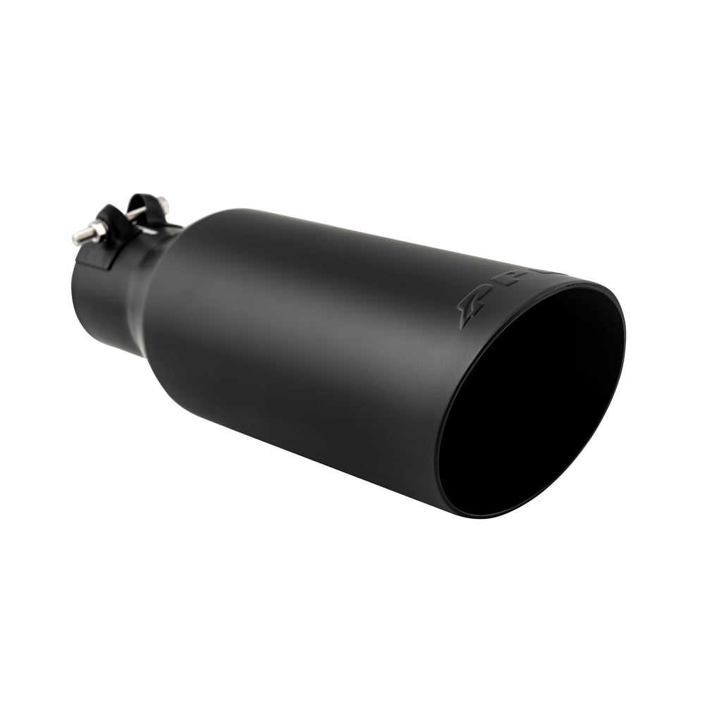 0914 FORD F150 CATBACK EXHAUST SYSTEM RAW TUBE W/BLACK TIPS