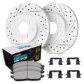 R1 Concepts Brake Hose Fits Ford Edge