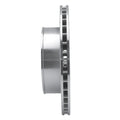R1 Concepts Brake Rotor Drilled and Slotted Silver Fits Toyota 4Runner