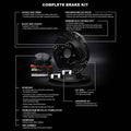 R1 Concepts Brake Hose Fits Dodge B150