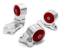 88-91 Civic/CRX Polished Aluminum Conversion Right Hand Mount B Series Hydraulic Solid Polished Aluminum No Bushings Innovative Mounts