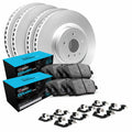 R1 Concepts Brake Rotor- Carbon Coated with Ceramic Pads Hdw