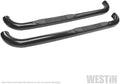~(27 lbs. 56X17X4)~ E-Series 3 Nerf Step Bars Black Silverado/Sierra 1500 Reg Cab 2014-2018 (Body Mount)