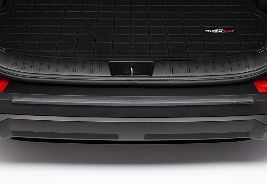 WeatherTech 24-25 Hyundai Kona Behind 2nd Row BumperTopper - Black