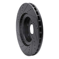 R1 Concepts Brake Rotor Drilled and Slotted Silver Fits Buick Regal