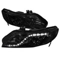06-11 HONDA CIVIC 4 DOORS R8 STYLE