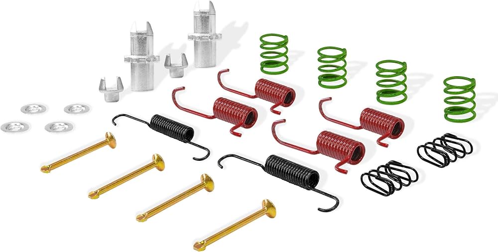 R1 Concepts Drum Brake Hardware Kit Fits Audi Q7