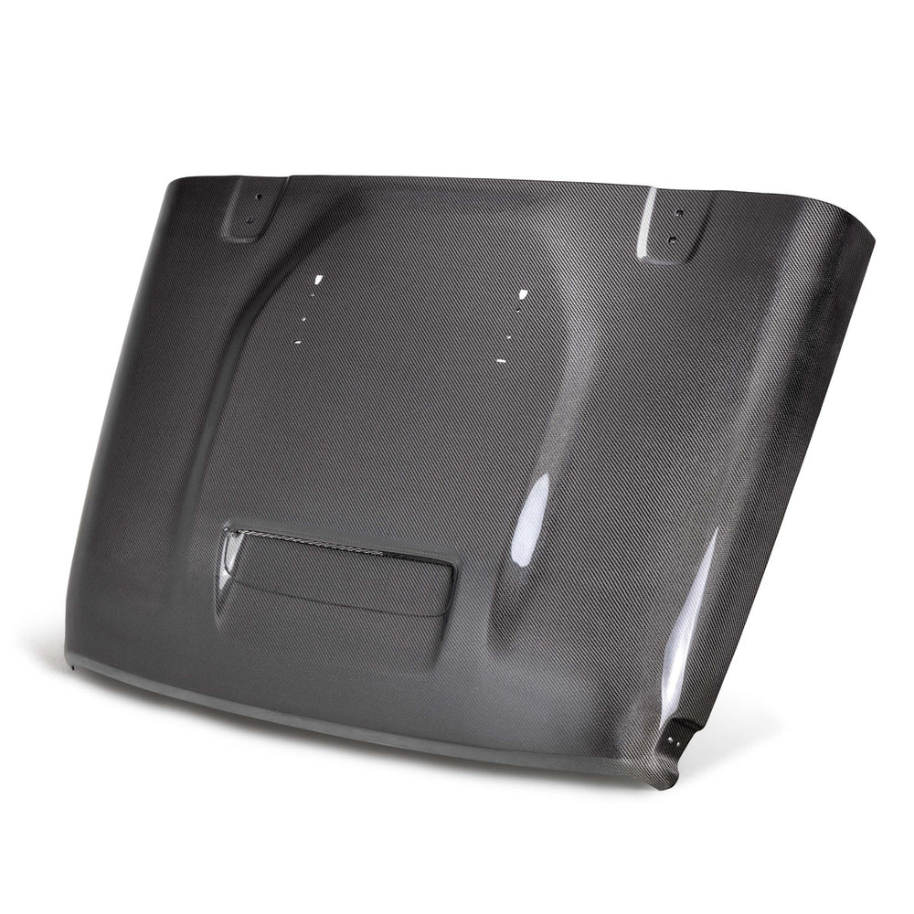 Anderson Composites 19-25 Jeep Wrangler/Gladiator Carbon Fiber Hood - MO Style