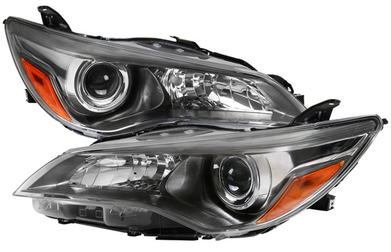 HEADLIGHTS- OE STYLE- GUNMETAL
