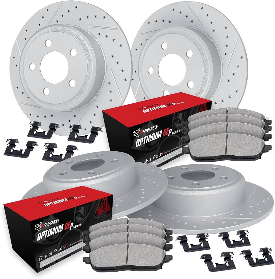 R1 Concepts GEOSPEC Coated Rotor Fits Land Rover