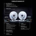 R1 Concepts Disc Brake Kit Fits Ford C-Max