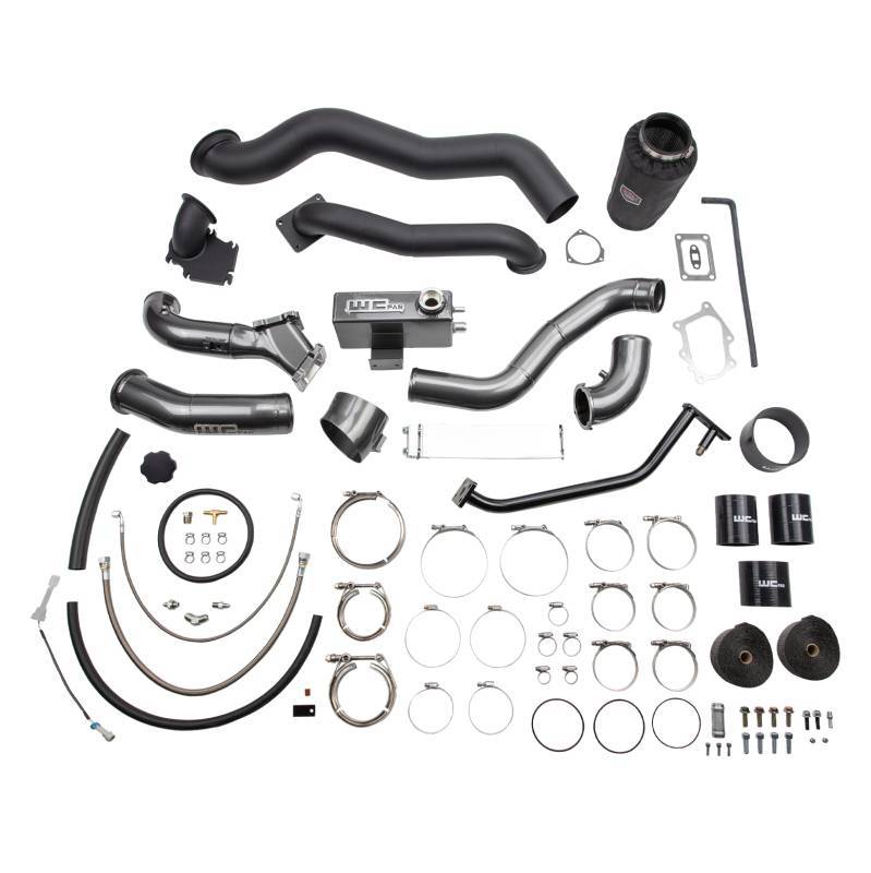 2001-2004 LB7 Duramax S400/Stock Twin Turbo Kit Cat Yellow