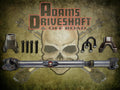 ~(29 lbs. 60X6X6)~ JL Rear 1310 Solid CV Driveshaft 4 Door Sahara Pinion Yoke Style. NEED DIFF SIZE BEFORE WE CAN SHIP