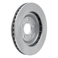 R1 97-09 Cadillac XLR Left Front Drilled & Slotted Black Brake Rotor