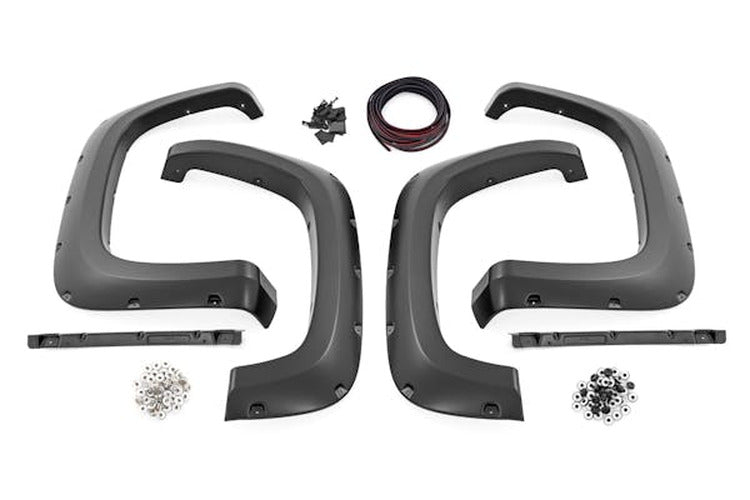 Pocket Fender Flares | GTL Desert Sand | Chevy Silverado 2500 HD/3500 HD (20-26)