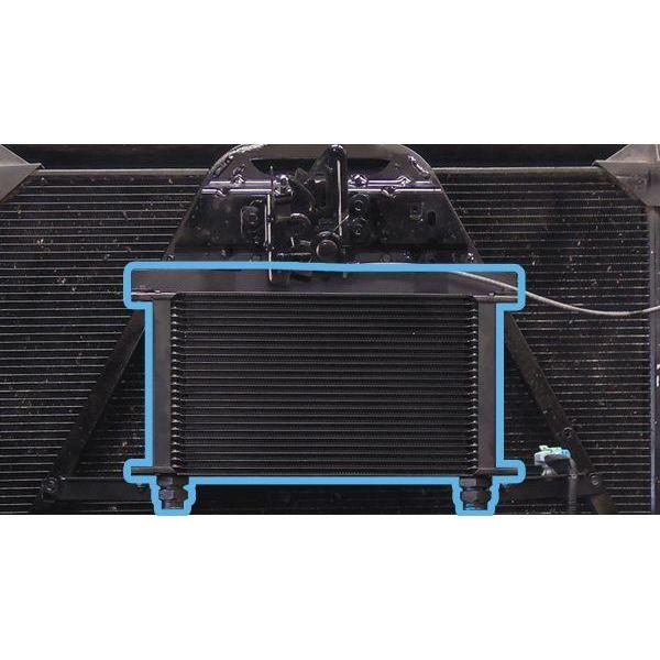 2001-2003 GM 6.6L Duramax Performance Transmission Cooler (Orange Clips)