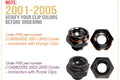 2001-2003 GM 6.6L Duramax Performance Transmission Cooler (Orange Clips)