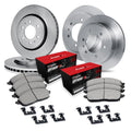 R1 Concepts Brake Rotor- Blank with Optimum Oe Pads Hdw Fits INFINITI QX56