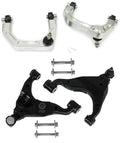 Freedom Offroad Billet Front Upper Control Arms and OEM Replacement Lower Control Arms for 2-4 Inch Lift 16-23 Toyota Tacoma Freedom Off-Road - FO-T701FU-BTFO-T701-1FL
