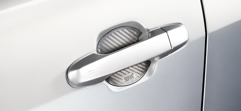 Subaru JDM STI Subaru Door Handle Protectors Silver for BRZ 2012-2022