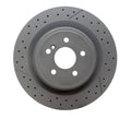 R1 12-20 Mercedes-Benz GLA45 AMG Rear Drilled and Slotted Brake Rotor