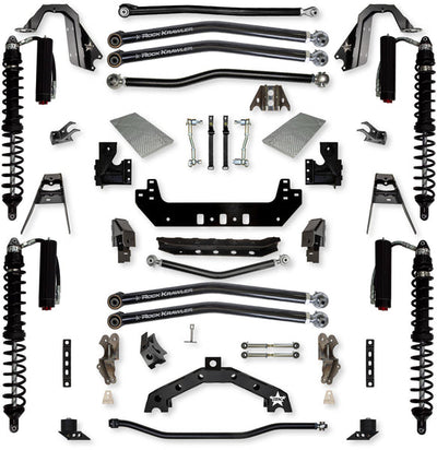 20C WRANGLER JLU 4DR 3.5IN TRAIL RUNNER LONG ARM SUSPENSION W/ FAST CD ADJUSTER