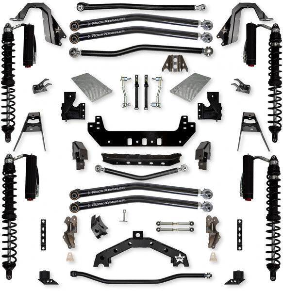 20C WRANGLER JLU 4DR 3.5IN TRAIL RUNNER LONG ARM SUSPENSION W/ FAST CD ADJUSTER