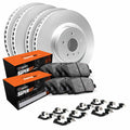 R1 Concepts Brake Rotor- Blank with Optimum Oe Pads Hdw Fits Chevrolet Camaro