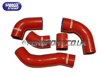 Samco Toyota Supra JZA80 2JZ-GTE 06/96- (5) Turbo Kit (ORANGE)