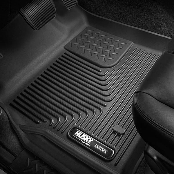 2424 SILVERADO EV XACT FRONT FLOOR LINER BLACK