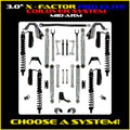 19C WRANGLER JT 3.0IN X FACTOR PRO ELITE ALUM COIL OVER SYS W/ PB+J LOWER MID A