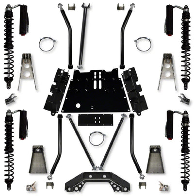 0906 WRANGLER TJ 4.5IN FLAT BELLY TRAIL RUNNER LONG ARM SYS W/ FAST CD ADJUSTER