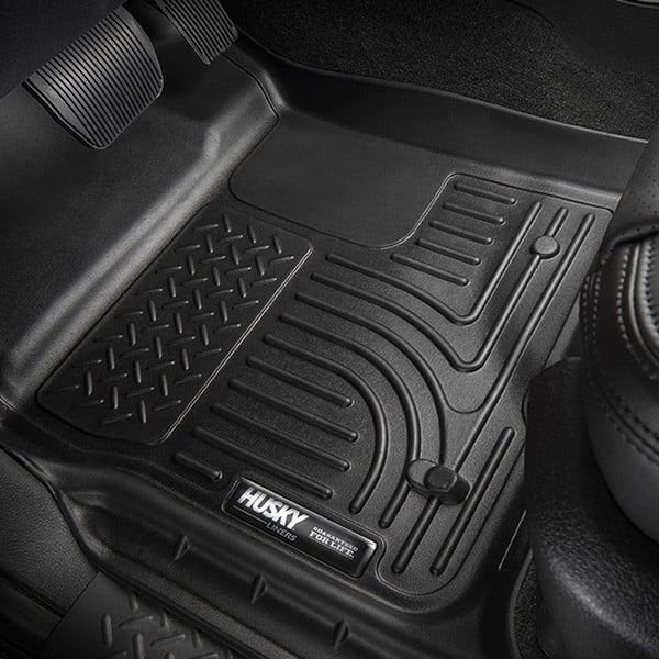 25C 4RUNNER FRONT & 2ND ROW WEATHERBEATER FLOOR LINER BLACK