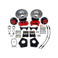6569 MUSTANG FRONT BRAKE KIT W/ SPINDLE 11IN SS4 ALUM HUB 5X4.50 WHEEL/BOLT