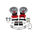 6869 MUSTANG FRONT BRAKE KIT 11IN SS4 INT HUB 5X4.50 WHEEL/BOLT FIRE RED