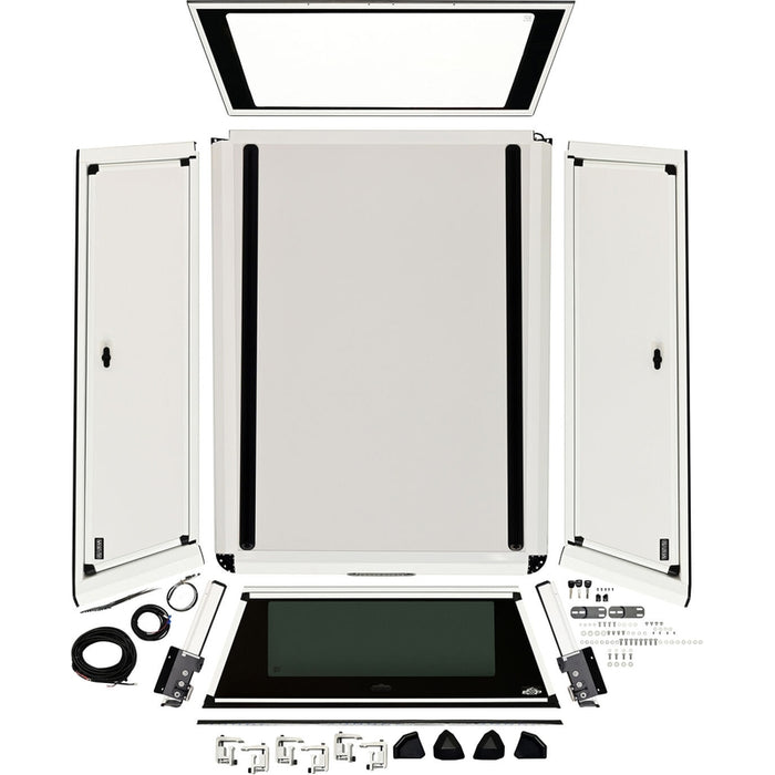 Westin EXP Truck Cap COMPLETE KIT Box A+BS (24-25 Toyota Tacoma 5.2ft Bed) - White