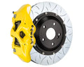 Brembo 08-15 Land Cruiser/LX570 Rear GT BBK 4 Piston Cast 380x28 2pc Rotor Slotted Type3- Yellow