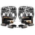 Power Stop 07-08 Suzuki Reno Front & Rear Autospecialty Kit w/Cals