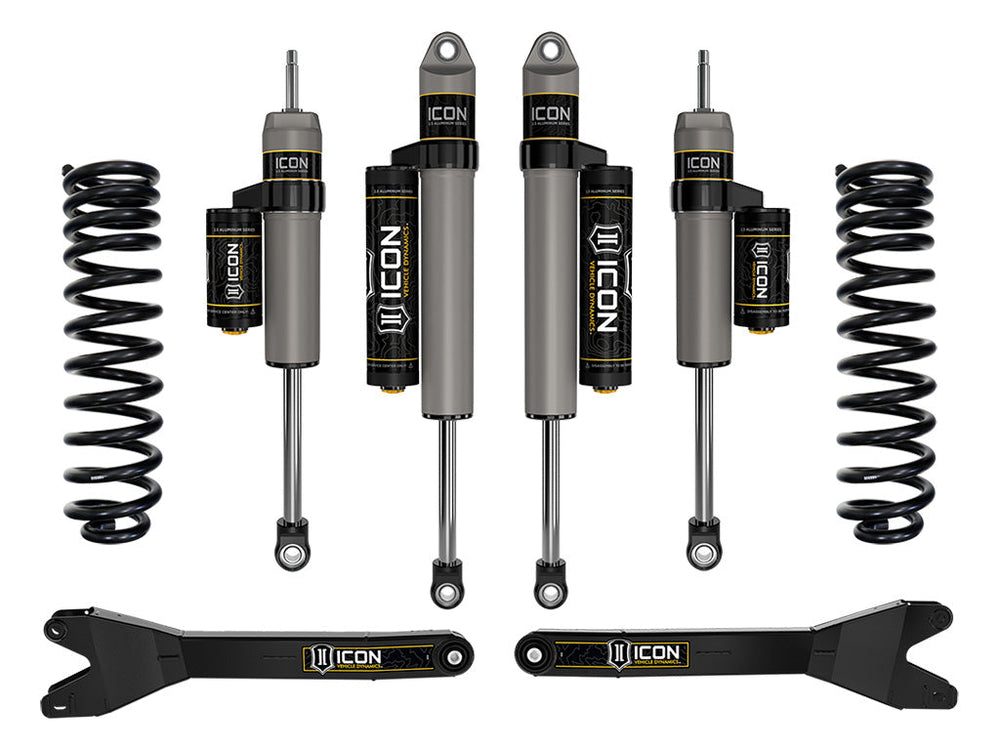 23C FORD F250/F350 GAS 2.5IN STAGE 2 SUSPENSION SYSTEM W/ RADIUS ARMS