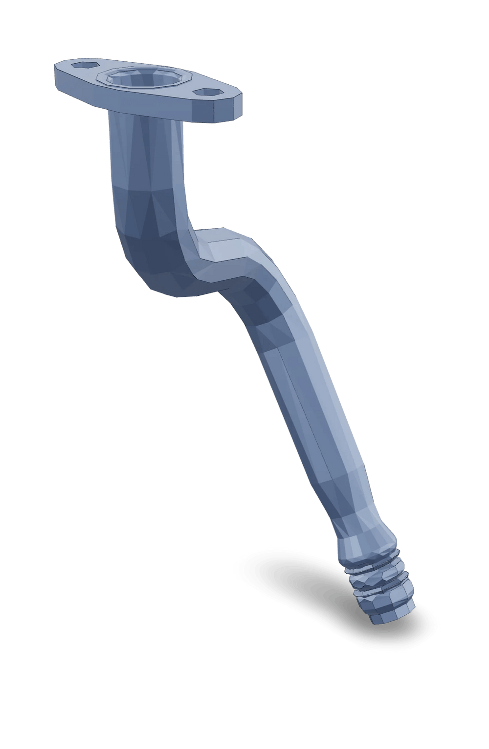 Industrial Injection 2003-2007 5.9L Dodge Cummins Turbo Oil Drain Tube - CU-3970875
