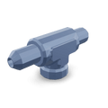Industrial Injection TEE FEMALE BRANCH - CU-3924346