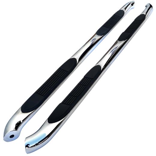 3 INCHES ROUND SIDE STEP BAR CHROME