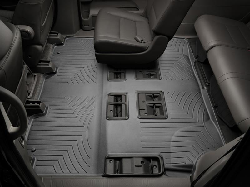 WeatherTech 2020 Volvo XC90 2nd row Rear FloorLiner HP - Black