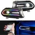 XRGB LED HEADLIGHTS: 15-23 DODGE CH