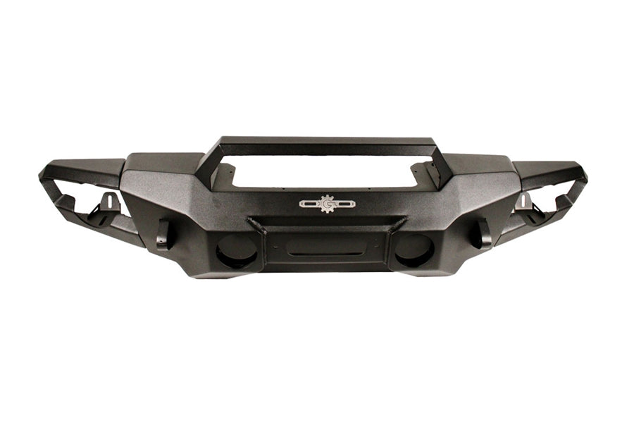 Rock Slide 07-18 Jeep Wrangler JK Appalachian Aluminum Mid Front Bumper w/ Winch Plate