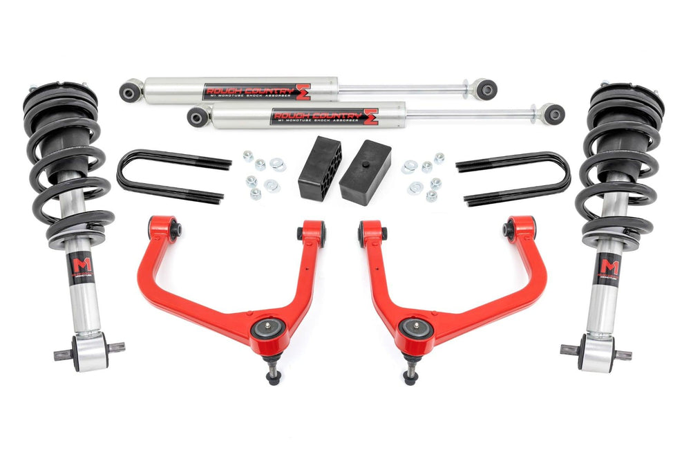 3.5 Inch Lift Kit | Mono Leaf Rear | M1 Struts/M1 | GMC Sierra 1500 (25-26)