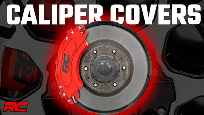 Caliper Covers | Rear | Red | Elec Brakes | Ford Expedition/F-150/Raptor
