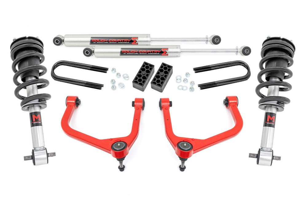 3.5 Inch Lift Kit | N3 Struts | Rear Mono Leaf | Chevy Silverado 1500 (25-26)